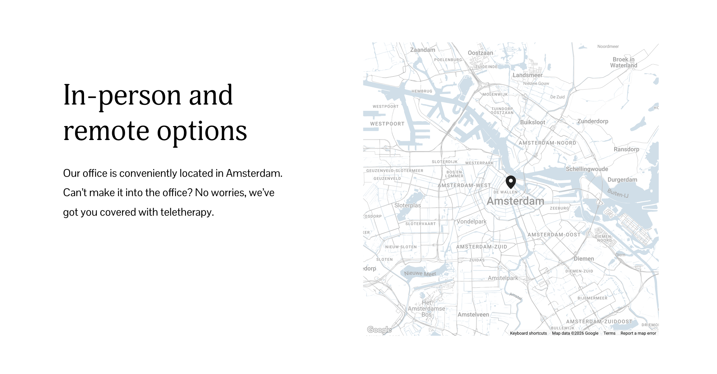 custom psycologist clinic website design developed by B&T Development