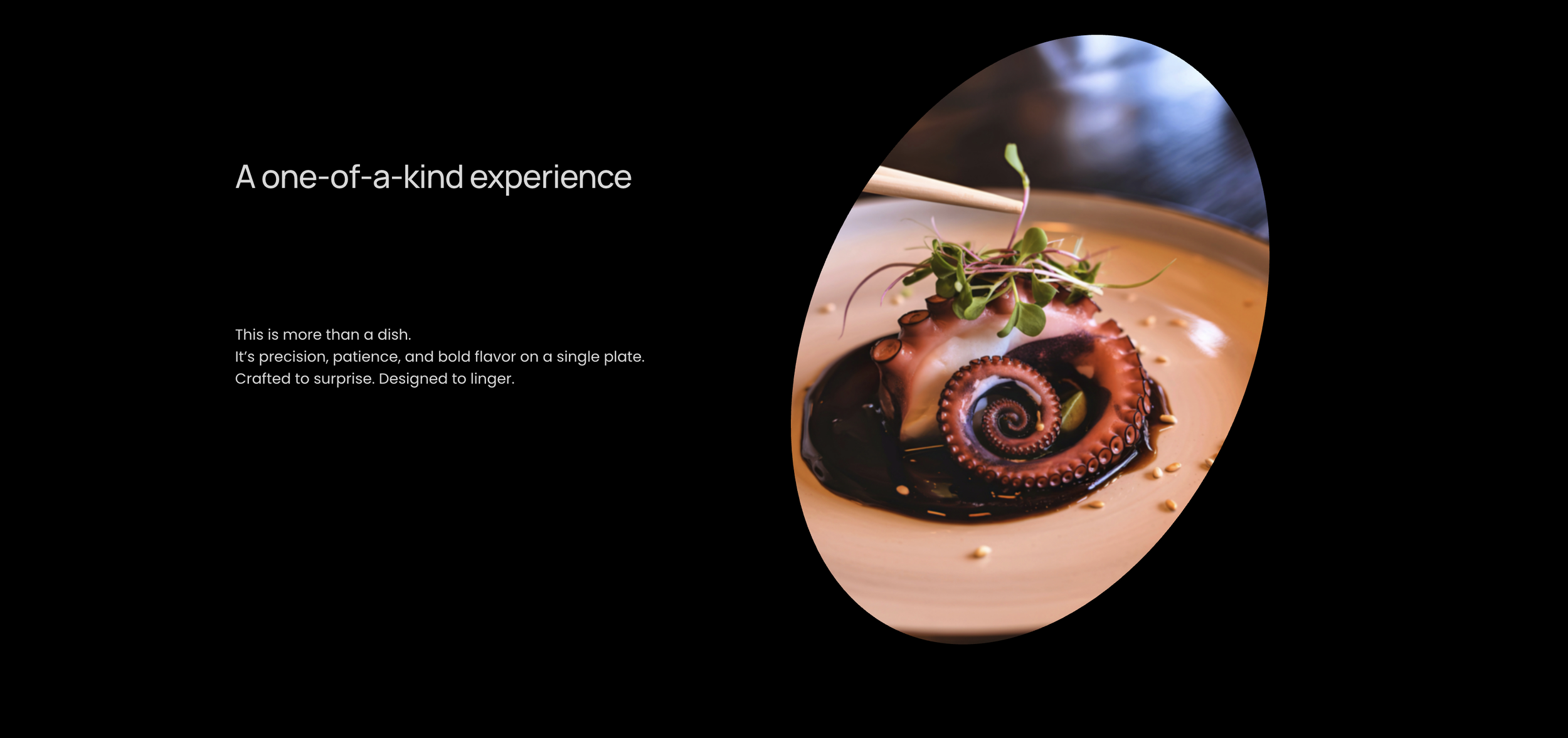 custom restaurant website design developed by B&T Development