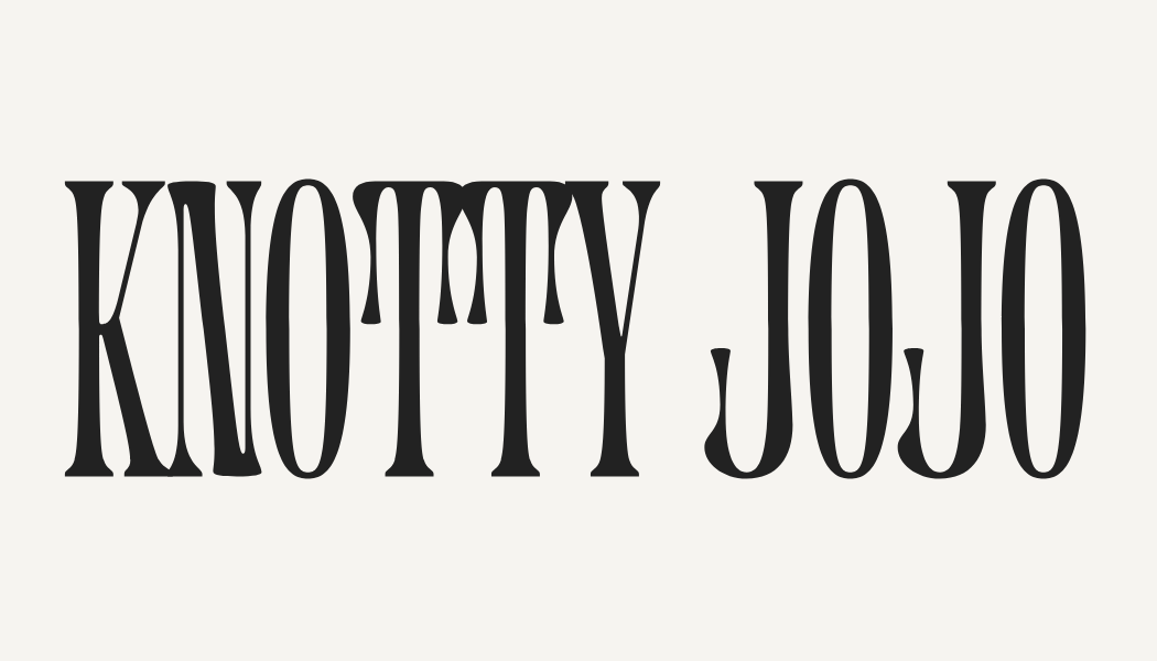 Knotty Jojo