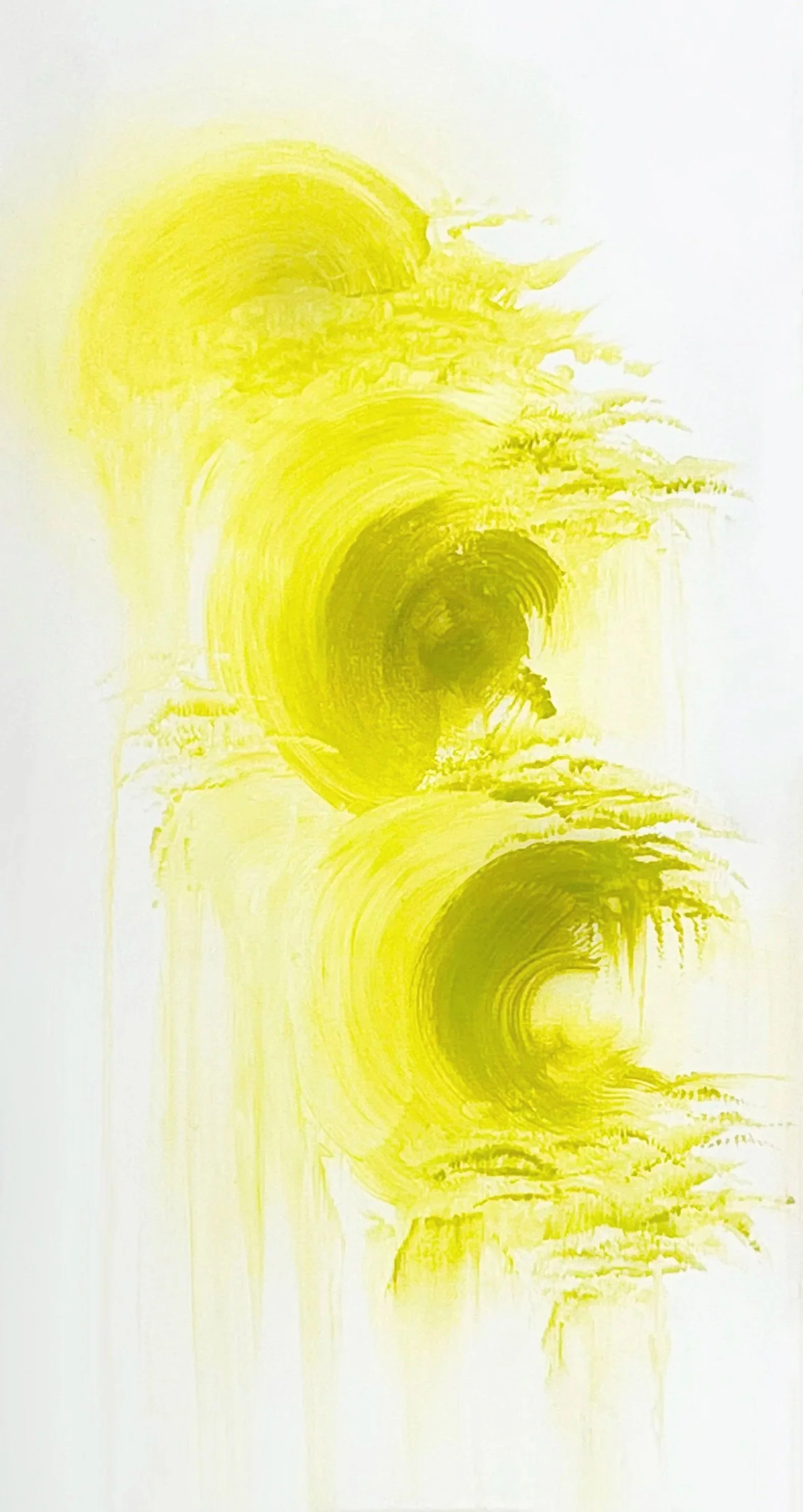 Floating Caverns 2
Acrylic on canvas; 10" X 20"