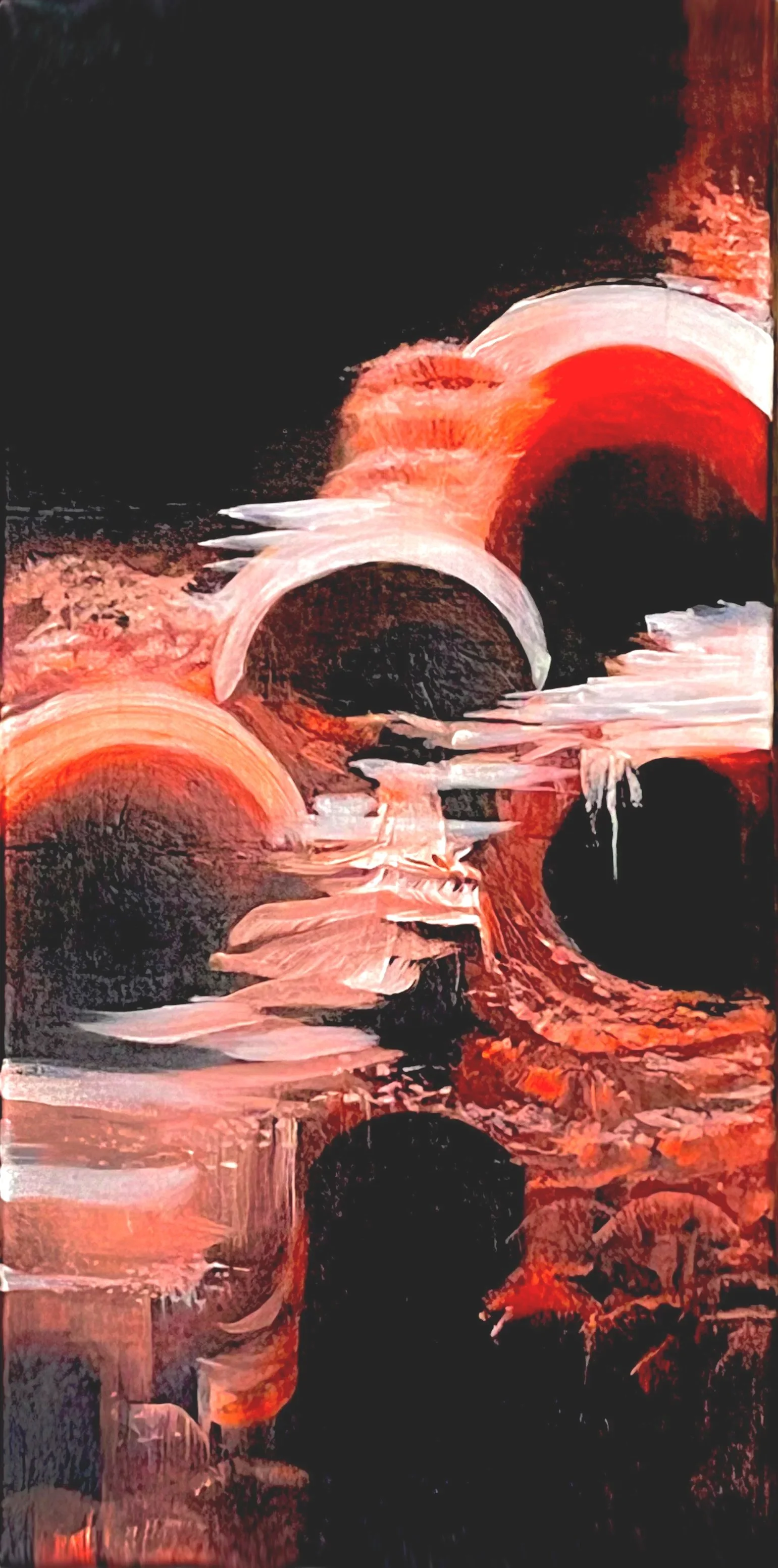 Is There Life on Mars?
Acrylic on canvas; 10" X 20"