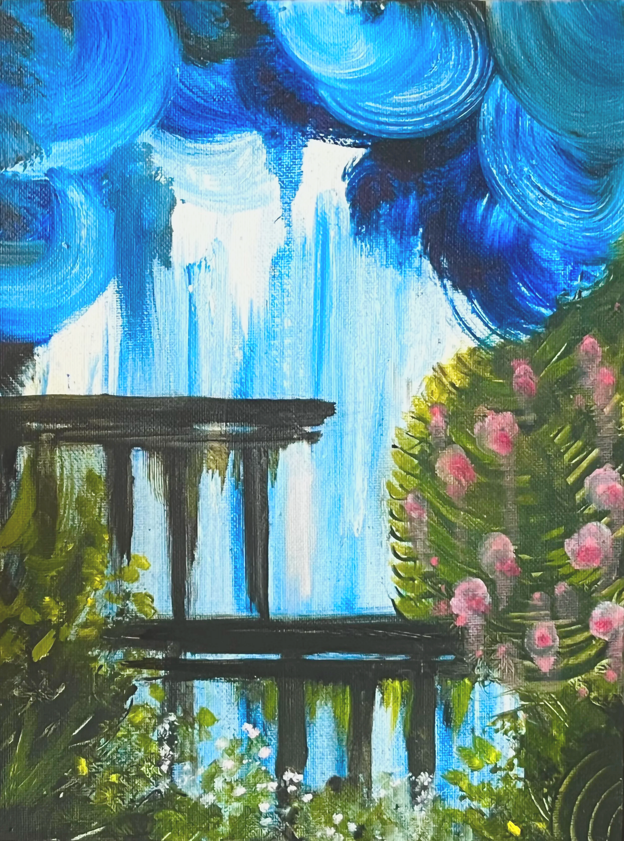Let It Be:
Oil on board; 8" X 10"
