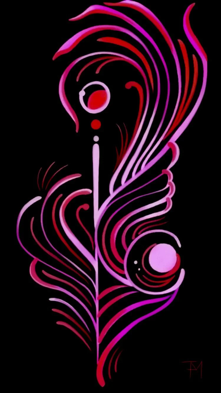 Electric Koolaid Feather