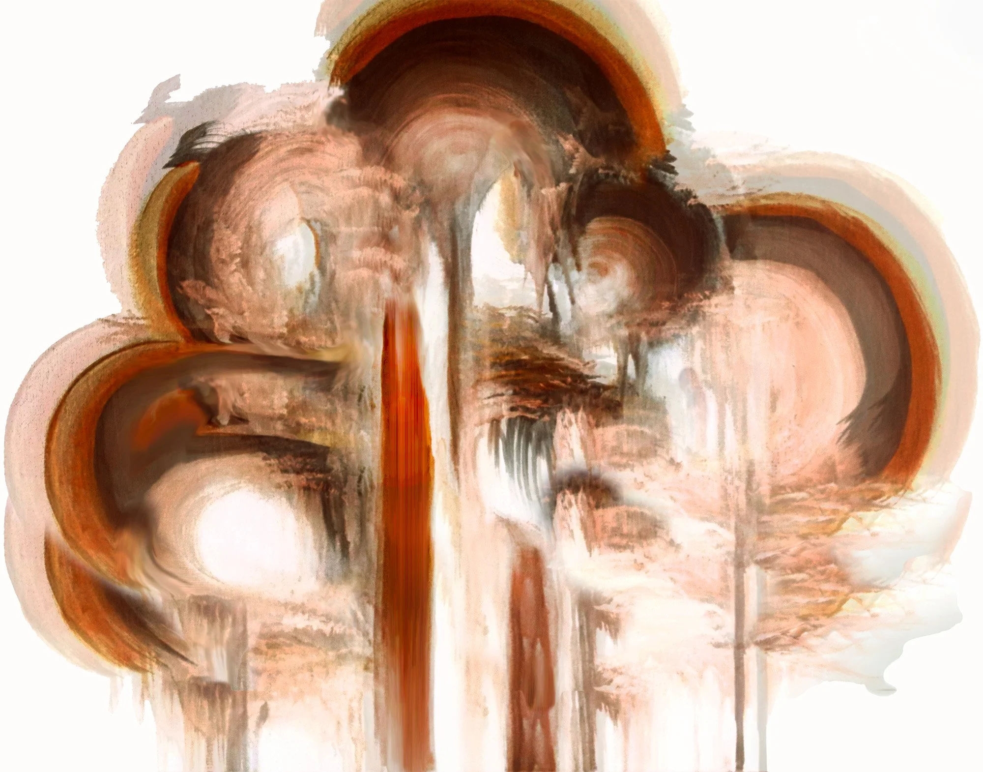 Simulation of Painting; Digital media