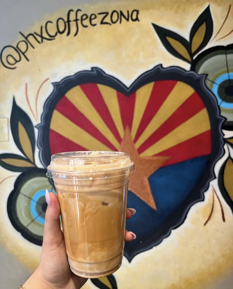 AZ Love Mural at Coffee Zona, Phoenix; 2020