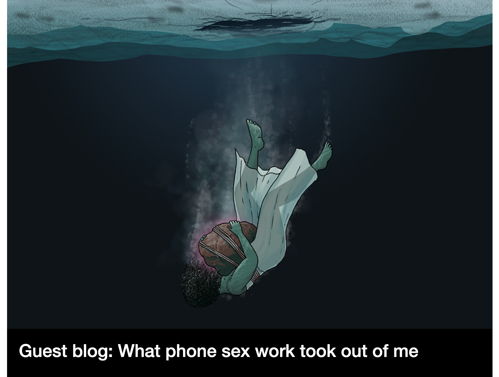 Girl On The Internet - "My Honey Voice: What Phone Sex Work Took Out of Me"