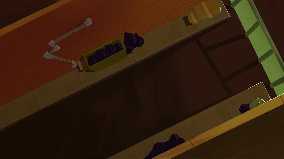 Quick filler post some bg&rsquo;s I did for @maroones_ short film Cupio 🫣 last semester