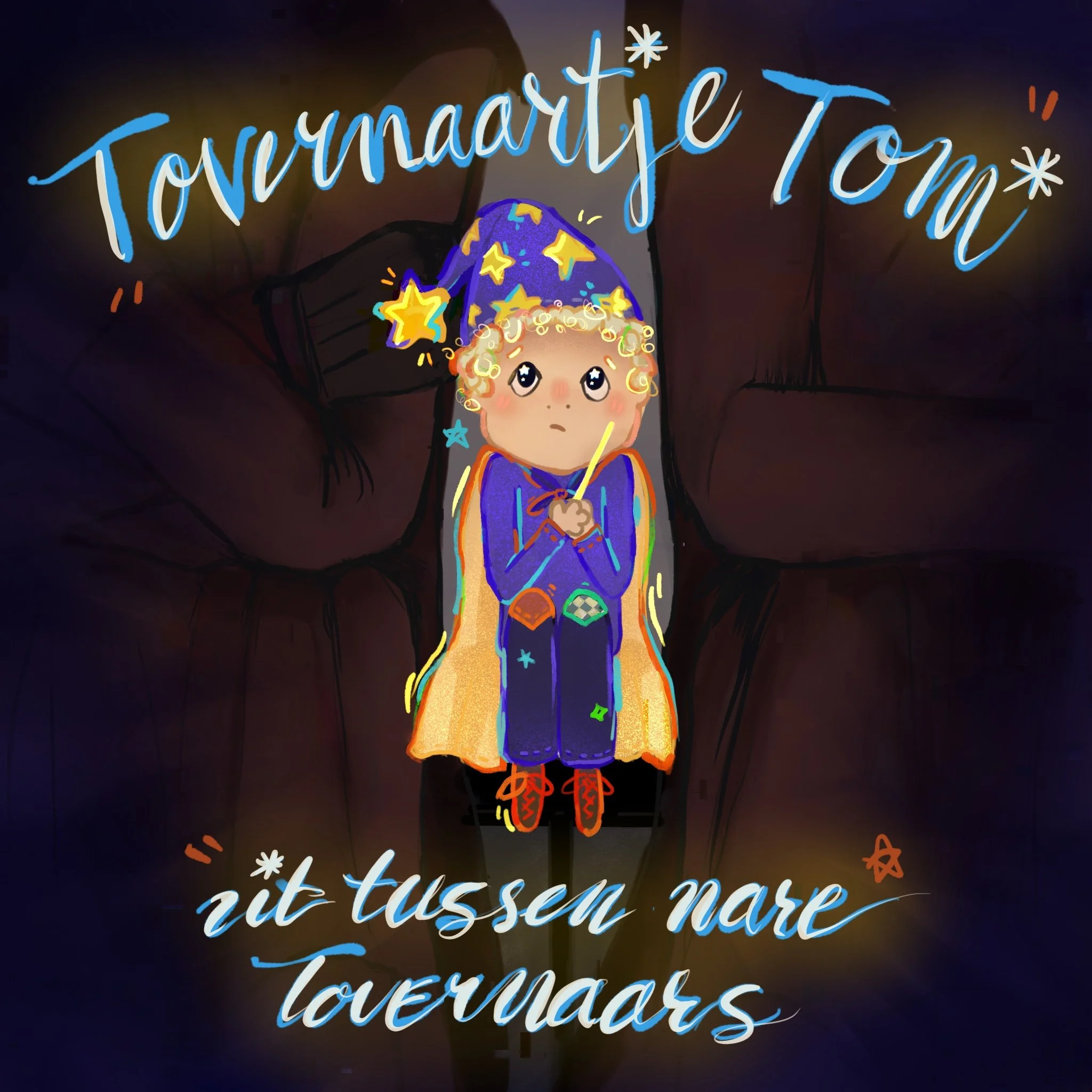 Book cover "Tovenaartje Tom"
Procreate
11/2024