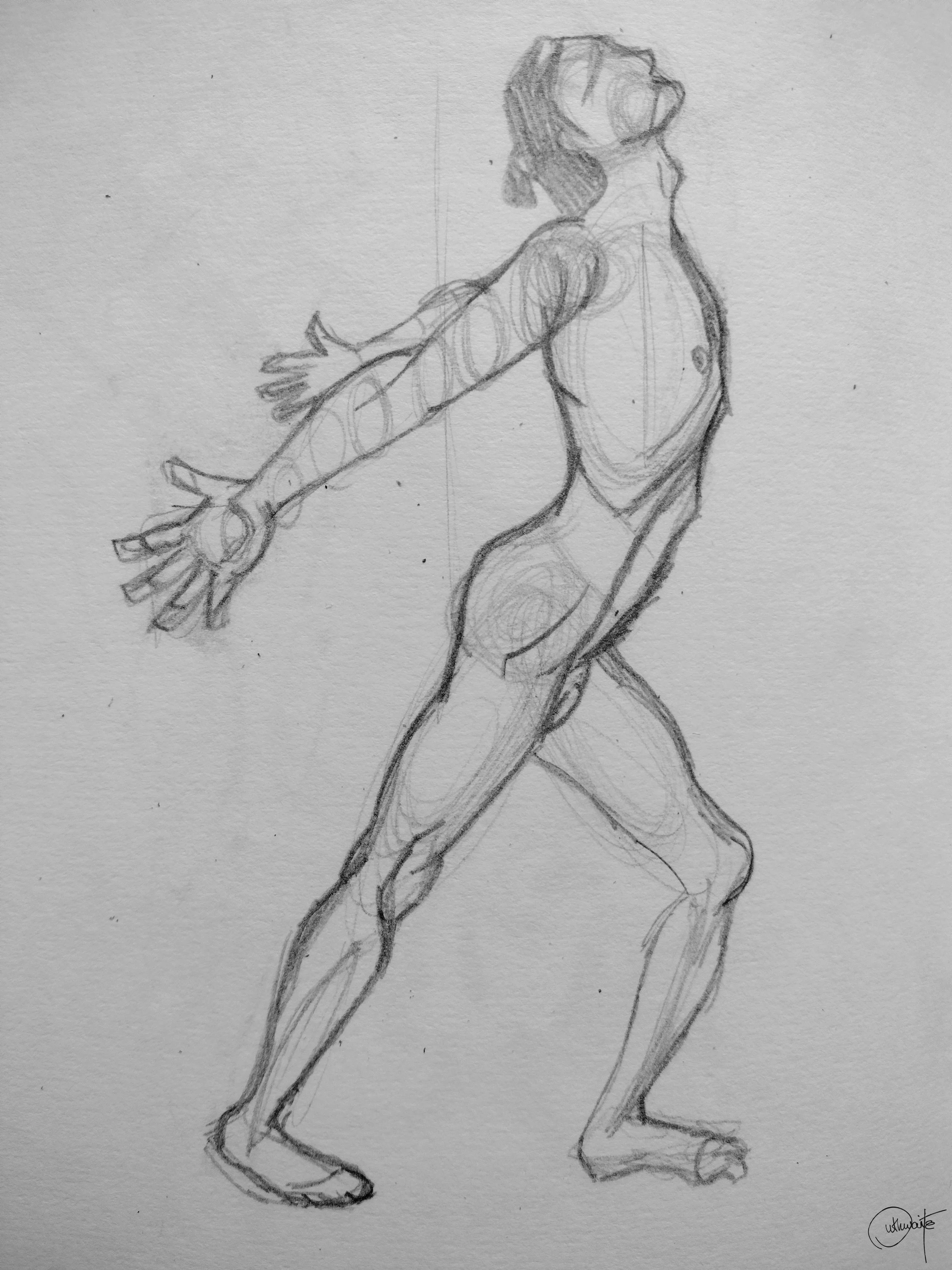 Sketchbook exploration by Kaye Outhwaite