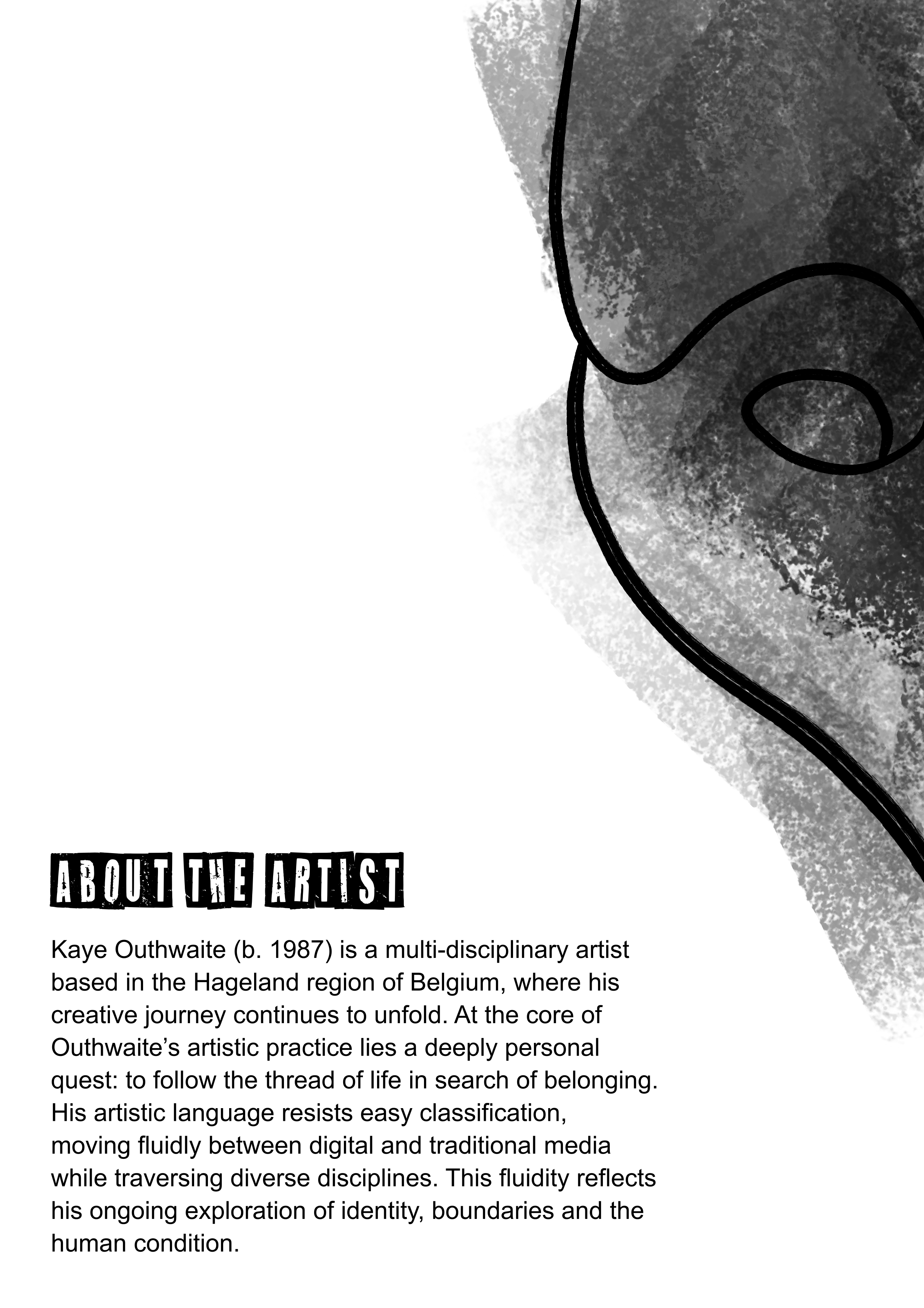 Page 1 from 'How It Feels To Be Autistic' zine by Kaye Outhwaite