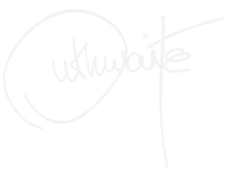 Kaye Outhwaite studio signage