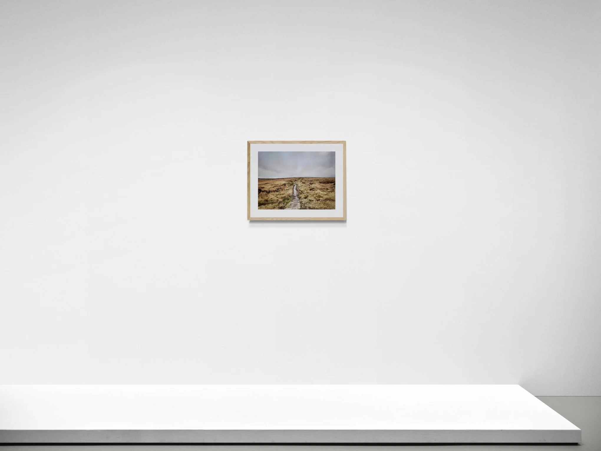 'Path To Freedom' photograph displayed on a gallery wall