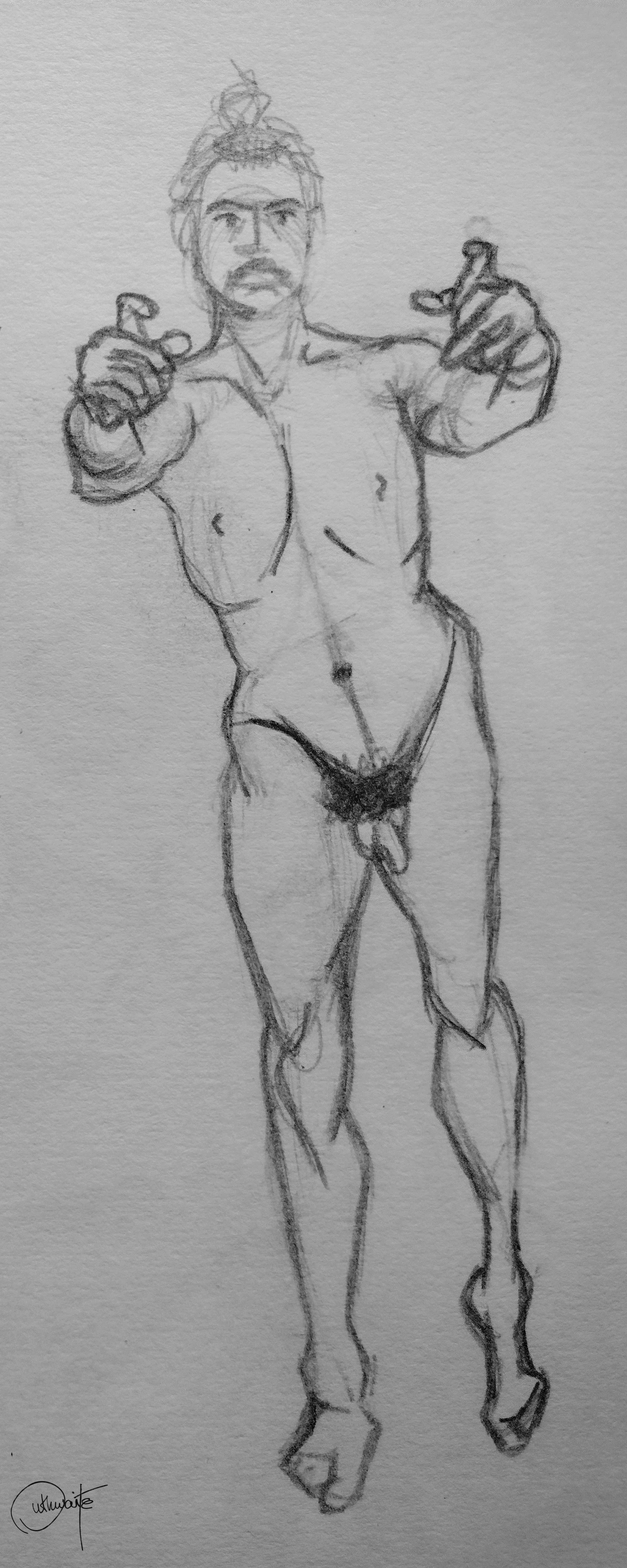 Sketchbook exploration by Kaye Outhwaite