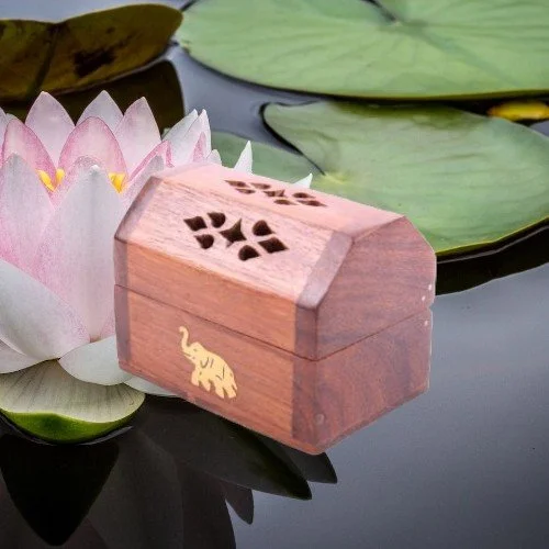 Elephant Incense Cone Box