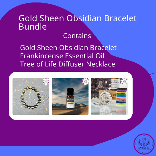 Gold Sheen Obsidian Bracelet Bundle 51