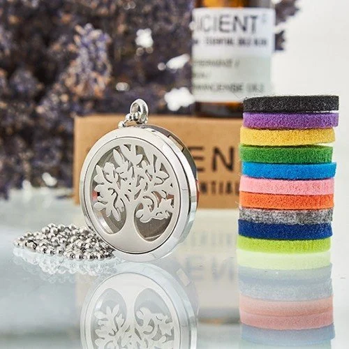 Tree of Life Diffuser Necklace