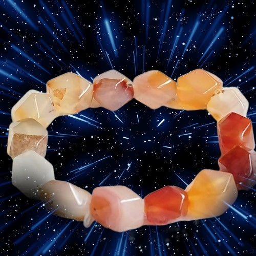 Carnelian Nugget Bracelet