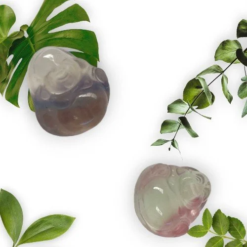 Fluorite Buddha