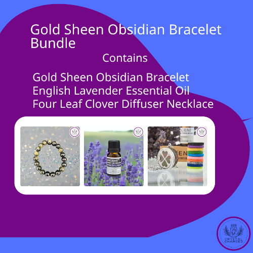 Gold Sheen Obsidian Bracelet Bundle 20