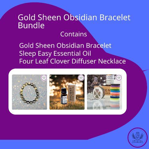 Gold Sheen Obsidian Bracelet Bundle 30