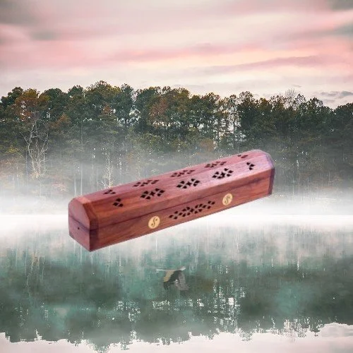 Yin Yang Design Incense Box