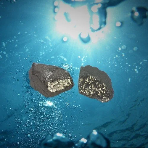 Shungite With Pyrite
