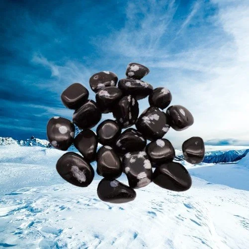 Snowflake Obsidian Tumble