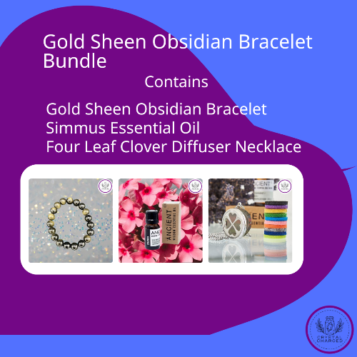 Gold Sheen Obsidian Bracelet Bundle 29
