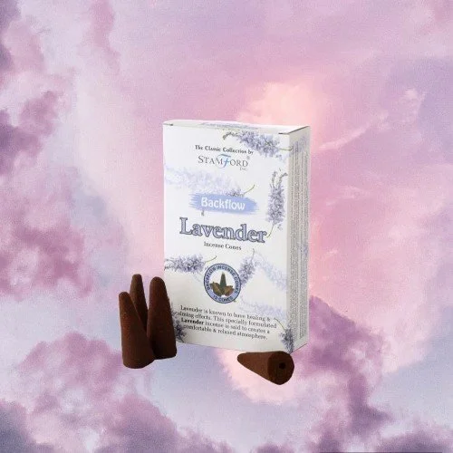 Lavender Backflow Cones