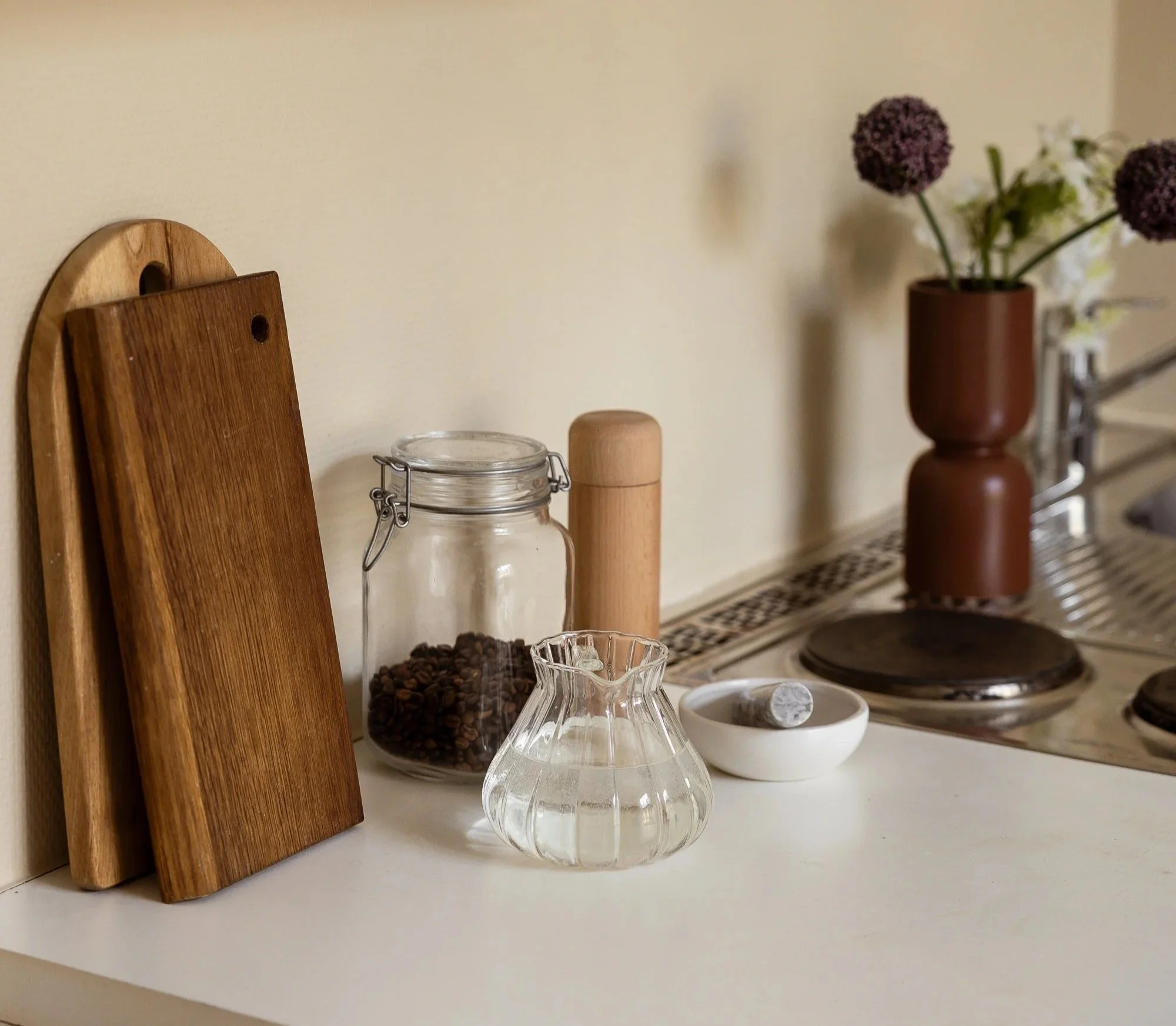 Detaljer på kjøkken