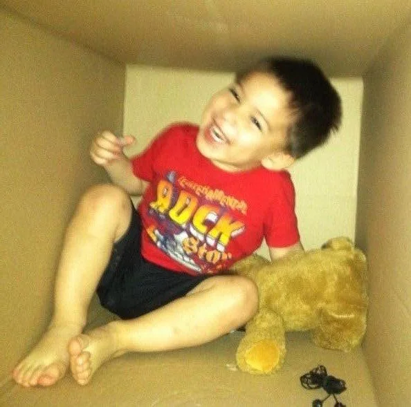 Malachi smiling