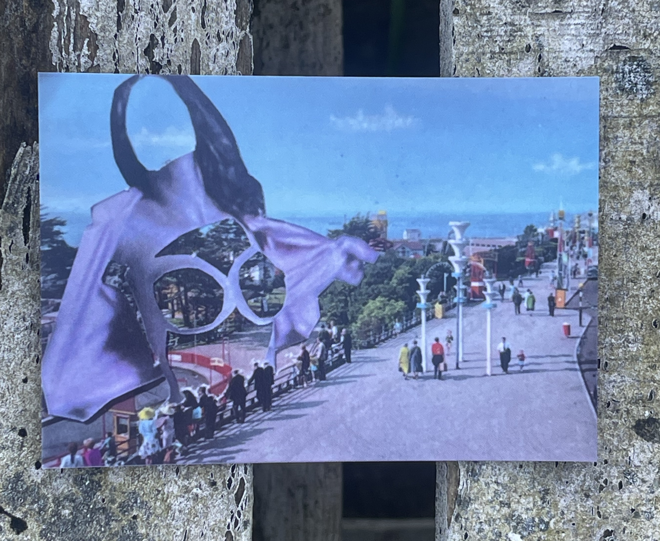 'Sightseeing', analogue collage, side A