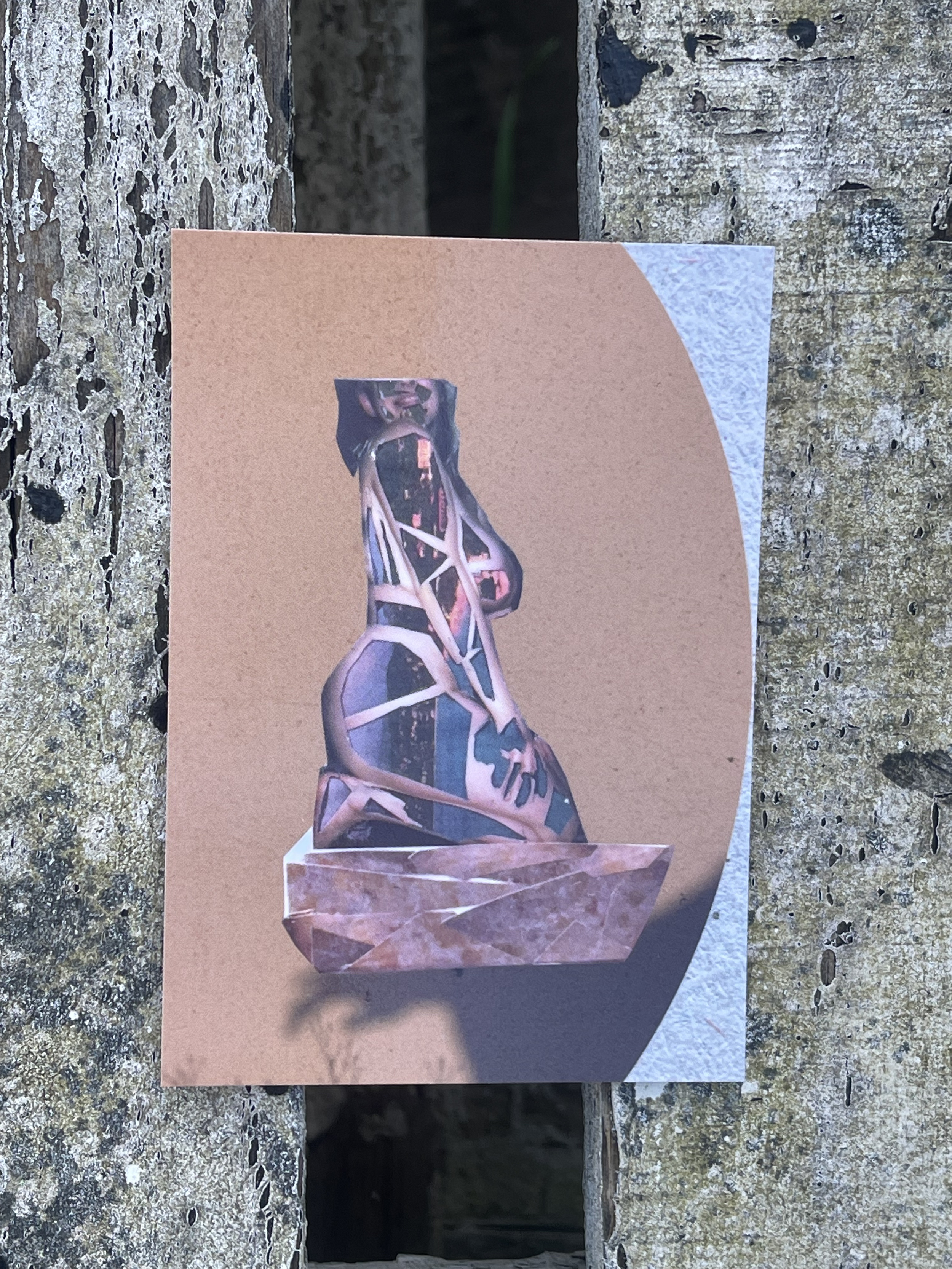 Polaroid analogue collage