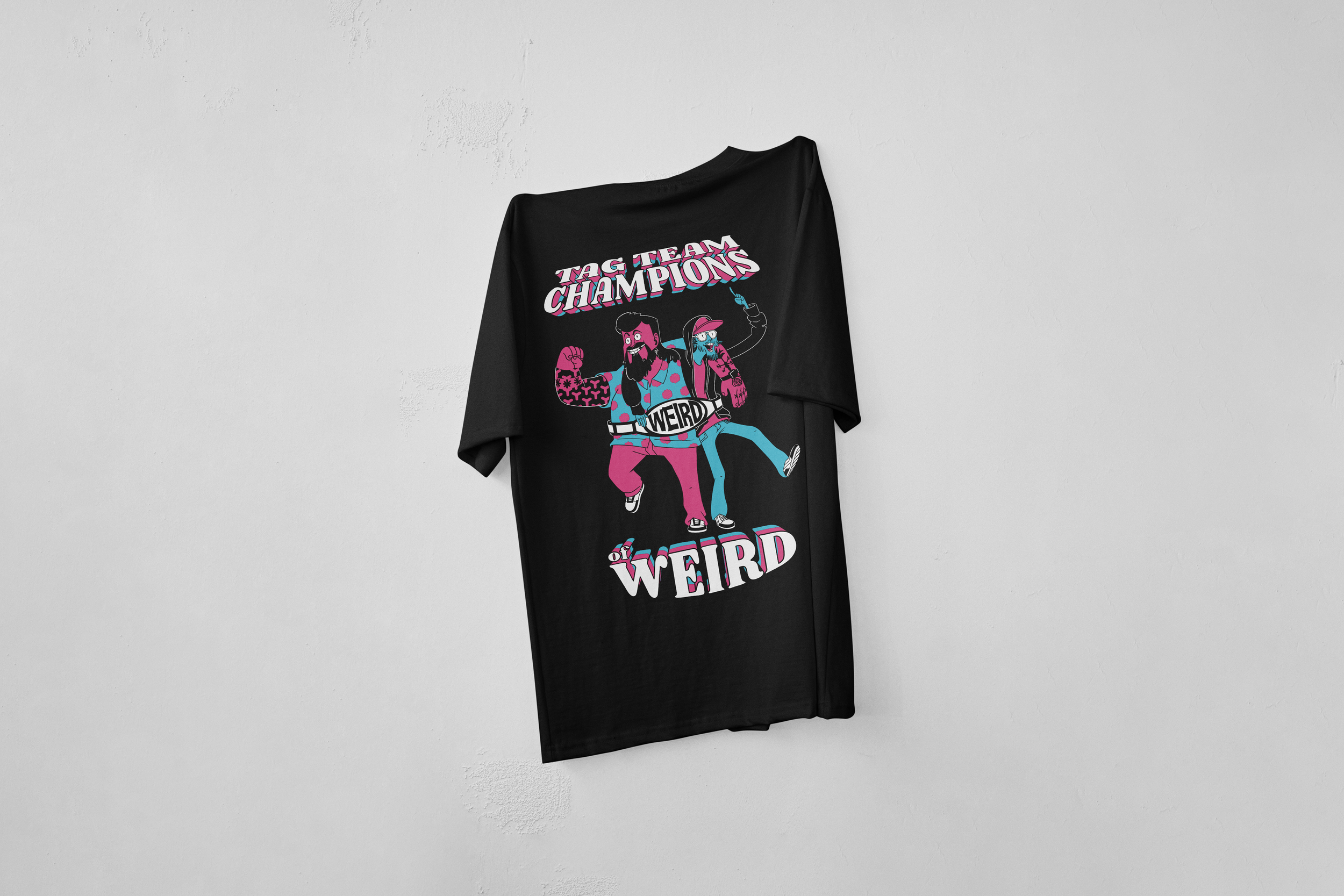 Tag Team Champions of Weird Tee *PREORDER*