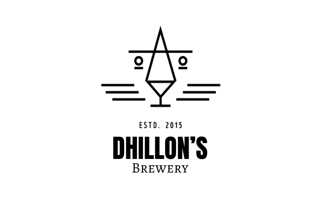 Logo of Dhillon's brewery  Coventry  where DjMylesY is the Match Day DJ for all Coventry City FC Home Games.