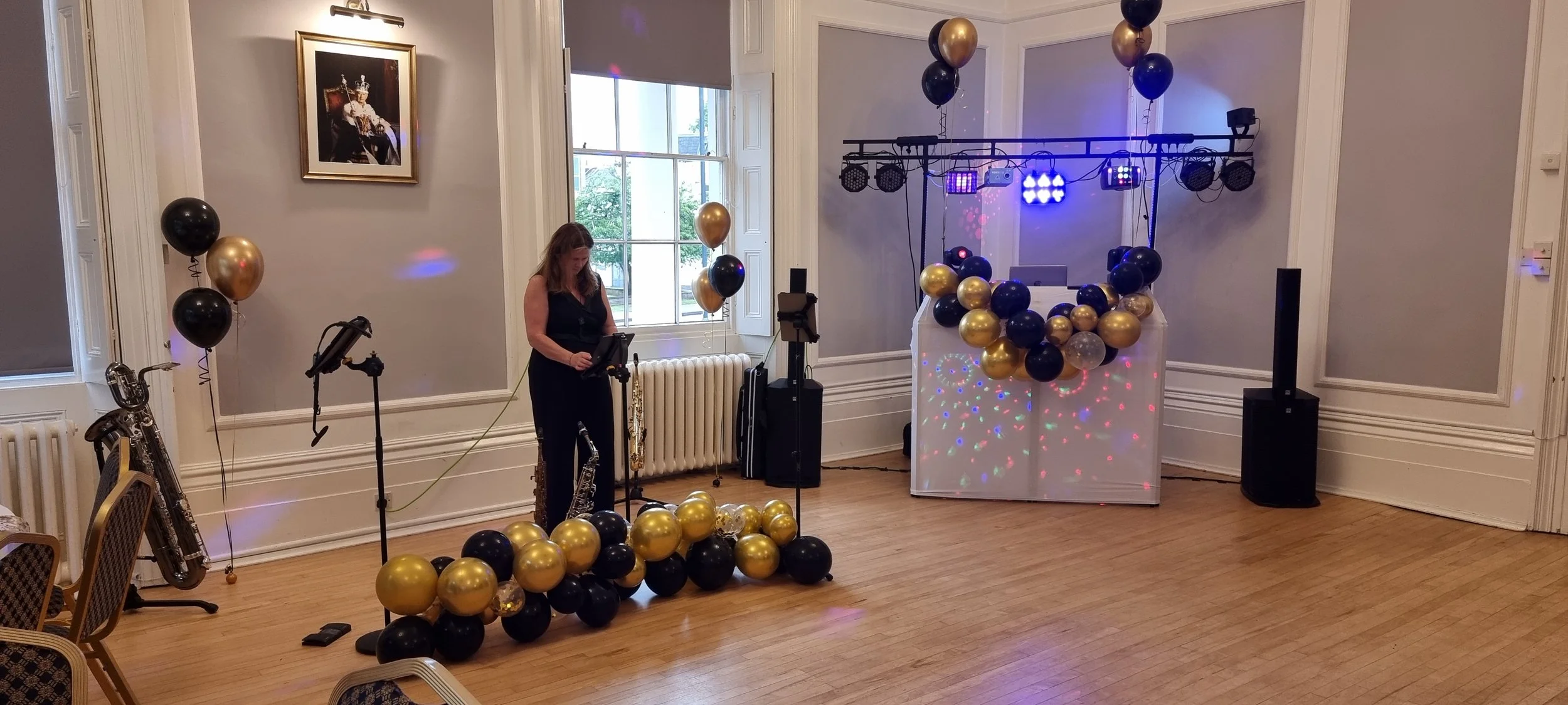 Local Residents Party at Victoria House, Leamington Spa. 