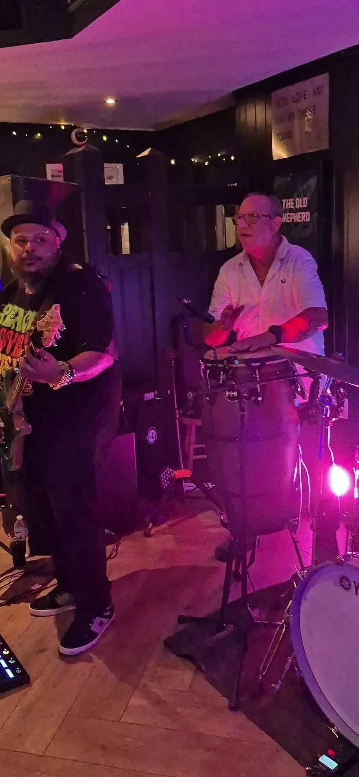 The Core Reggae Band an Event organised by DjMylesY at The Old Shepherd Reggae Night.
