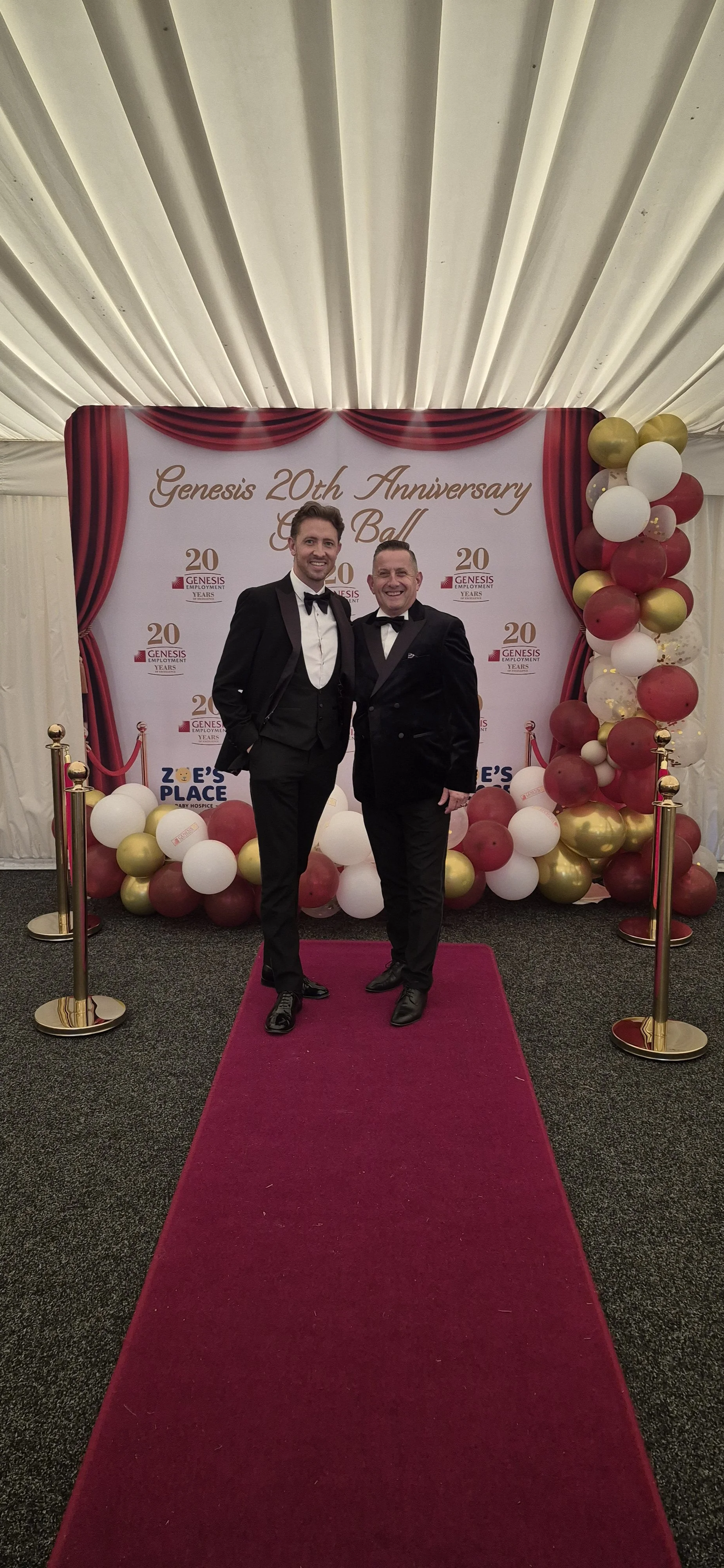Charity event Coombe Abbey Coventry DjMylesY & Jordan Willaims. Charity Event 20th anniversary Genesis Gala Ball. Zoe's Place.