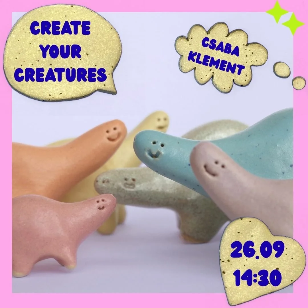 Create your own creatures with Csaba Klement 26.09