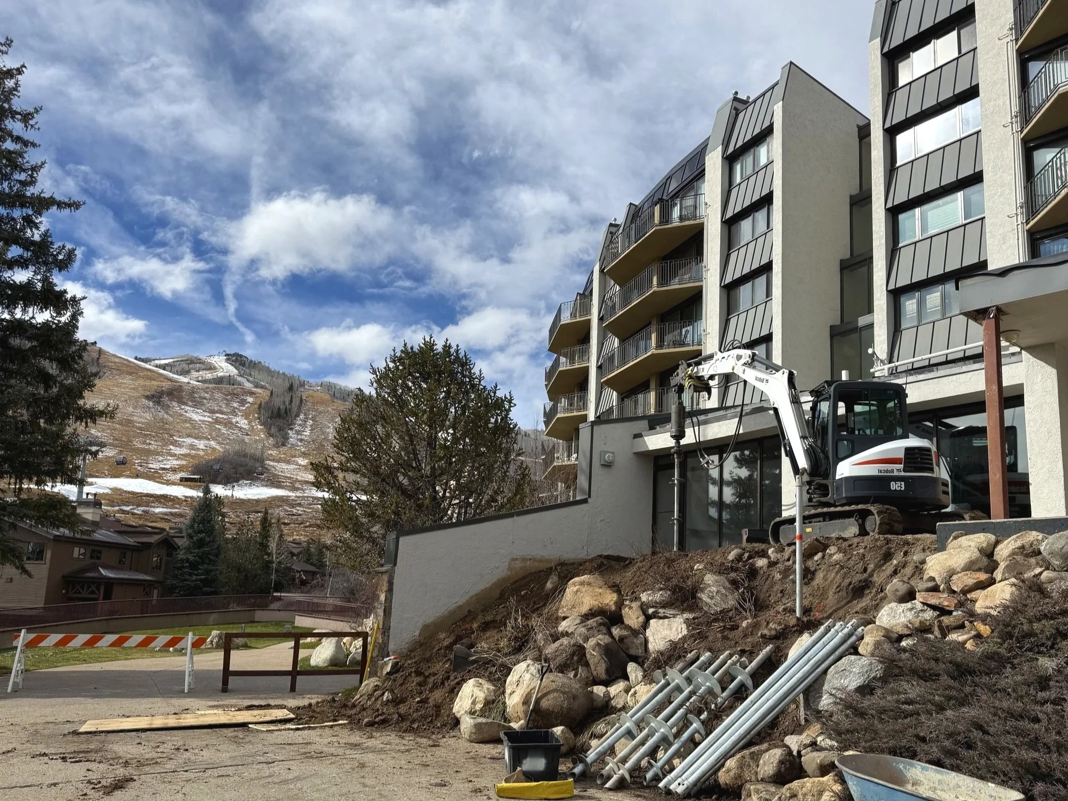 Helical Pier Installation Colorado