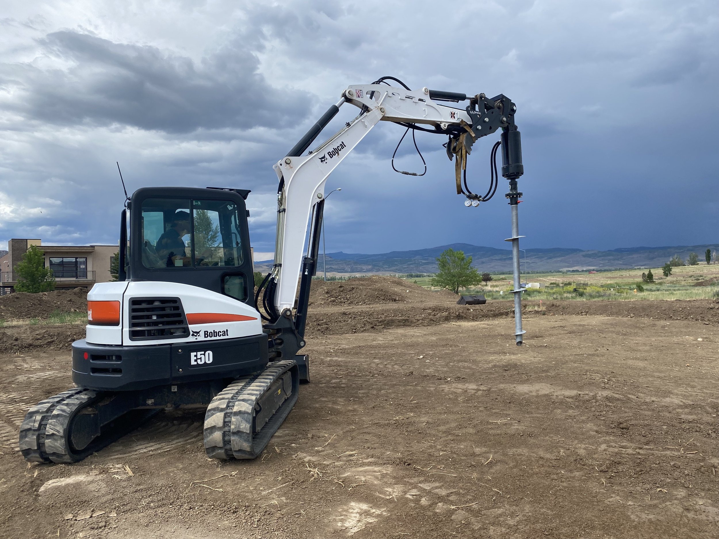 Helical Pier Installation Colorado