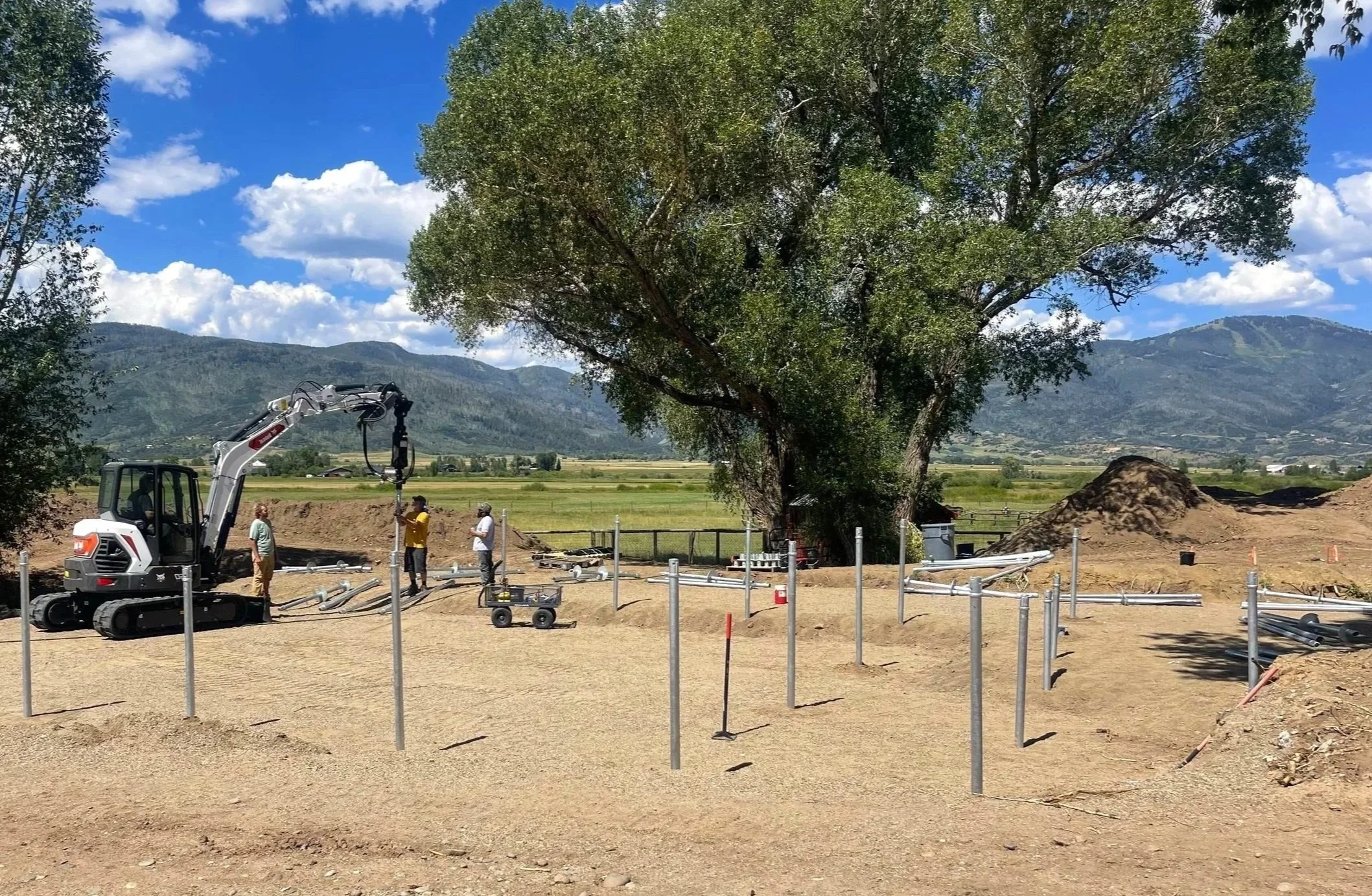 Helical Pier Installation Colorado