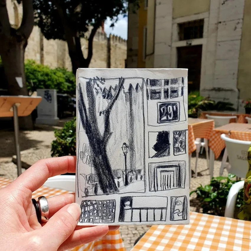 Thumbnail Sketches of  Lisbon streets by Ellie Middleton.jpg
