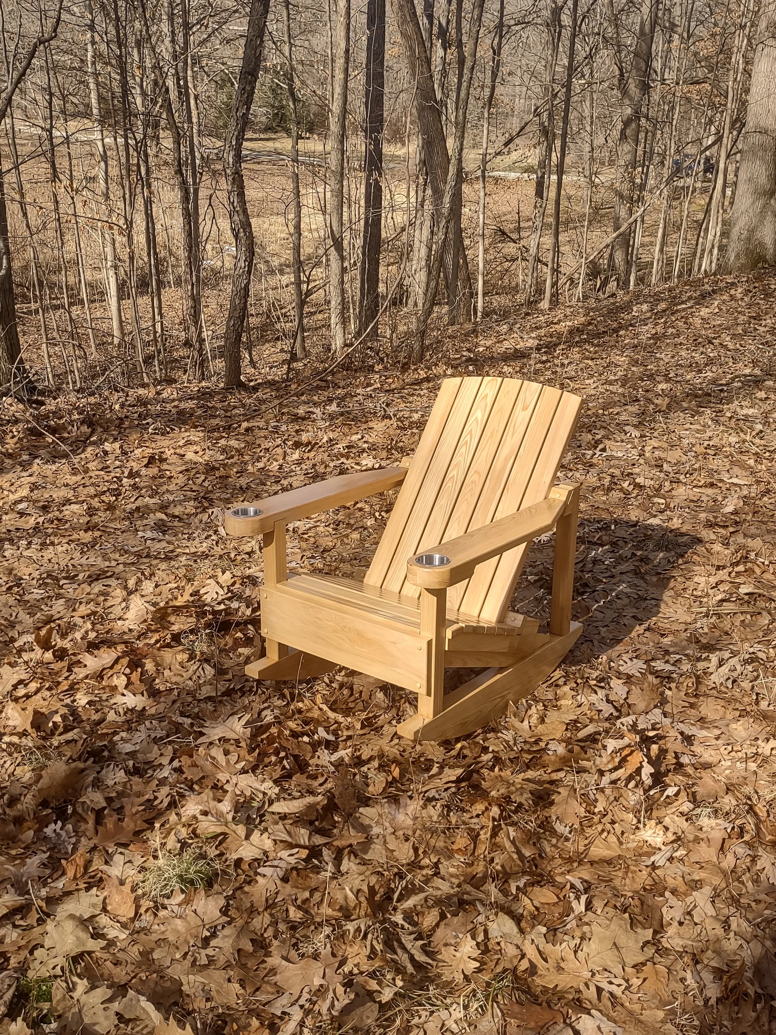 Classic Adirondack Rocker