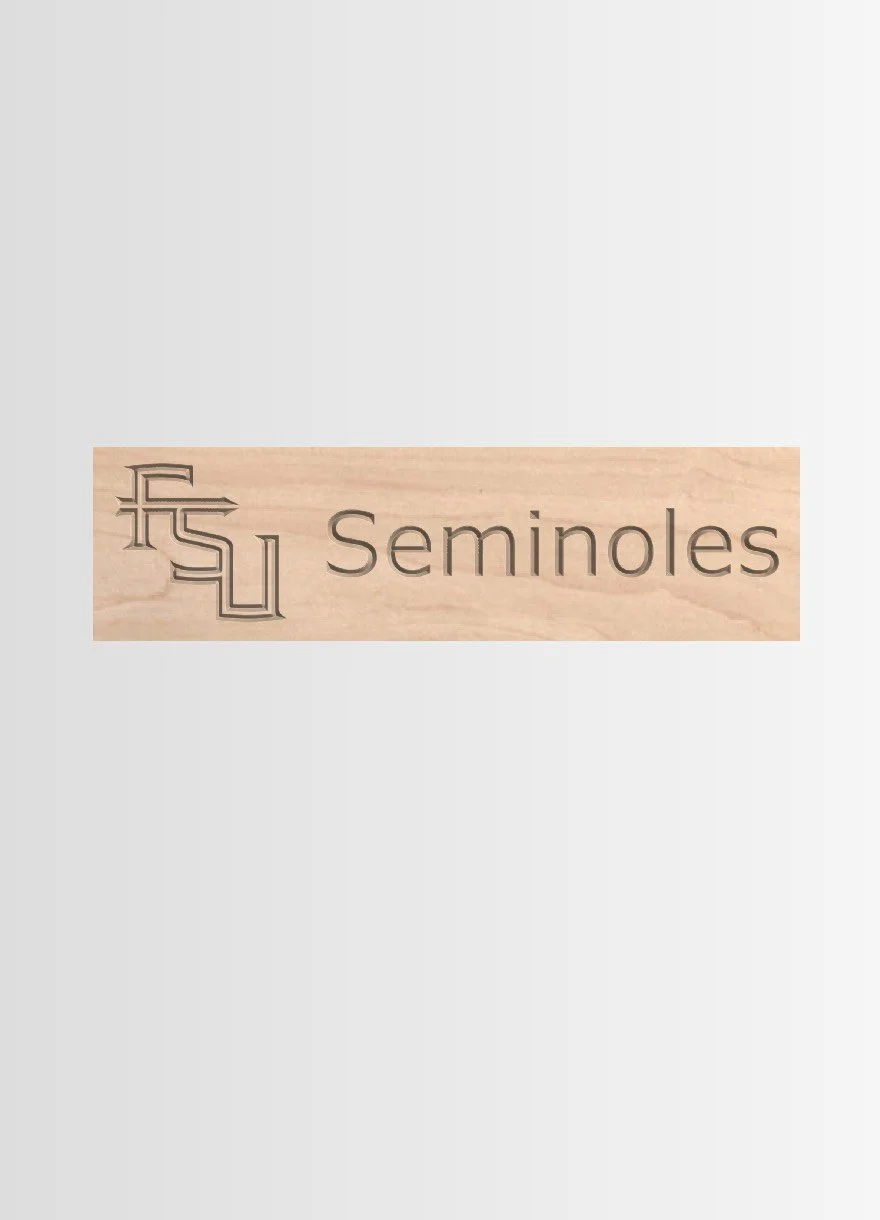 Apron engraving for Florida State Seminoles