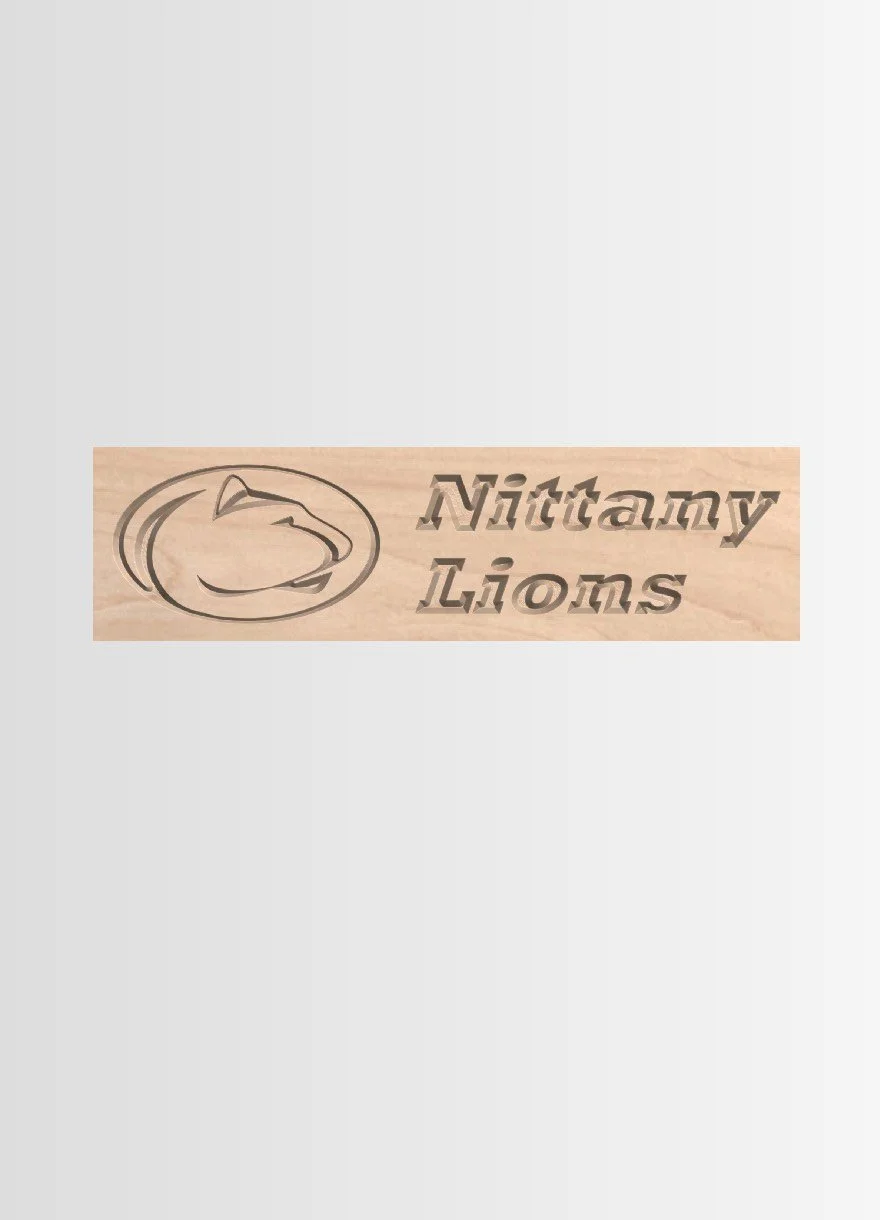 Apron engraving for PSU Nittany Lions