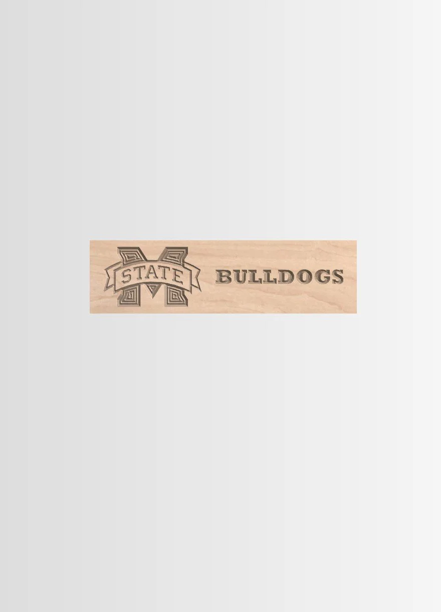 Apron engraving for Mississippi State Bulldogs