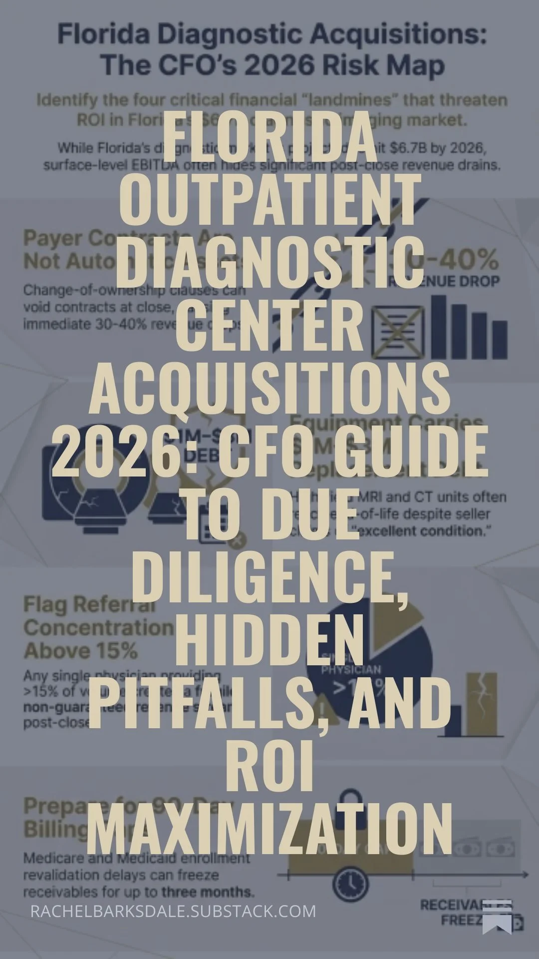 Florida Outpatient Diagnostic Center Acquisitions 2026: CFO Guide to Due Diligence, Hidden Pitfalls, and ROI Maximization