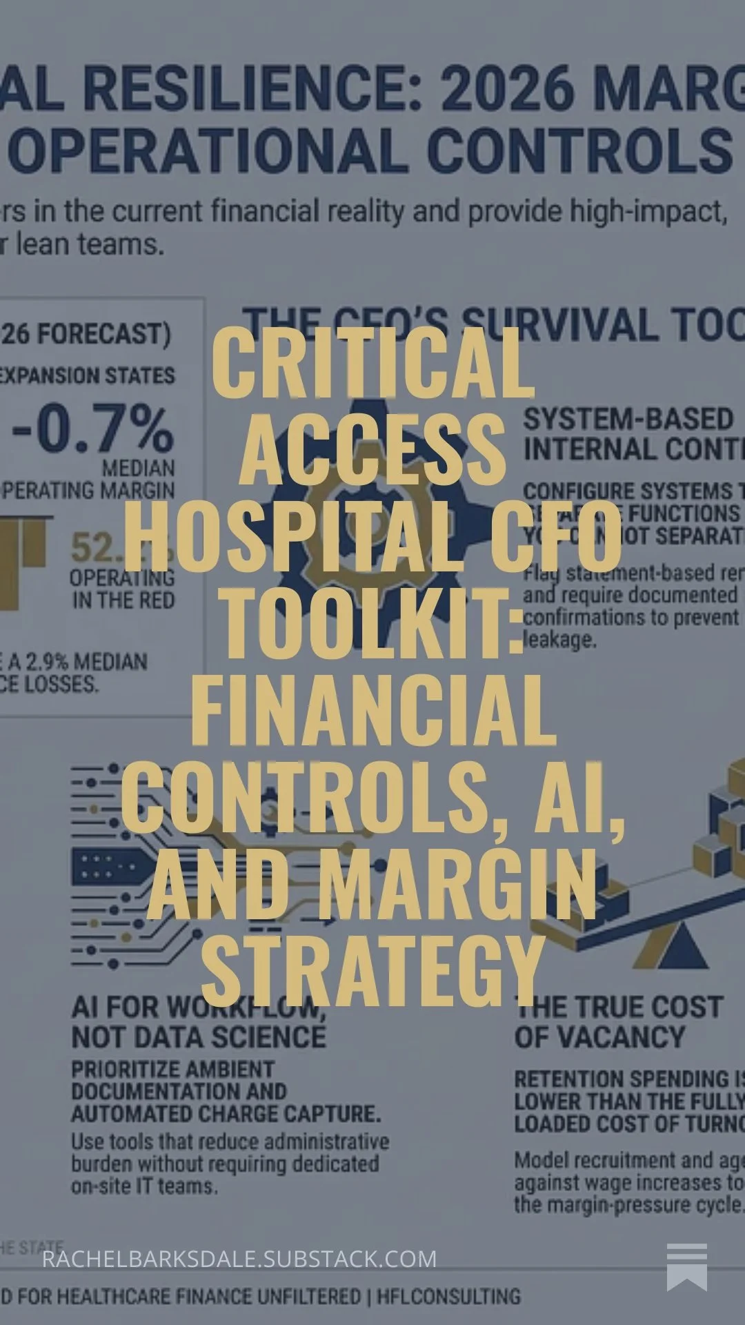 Critical Access Hospital CFO Toolkit: Financial Controls, AI, and Margin Strategy