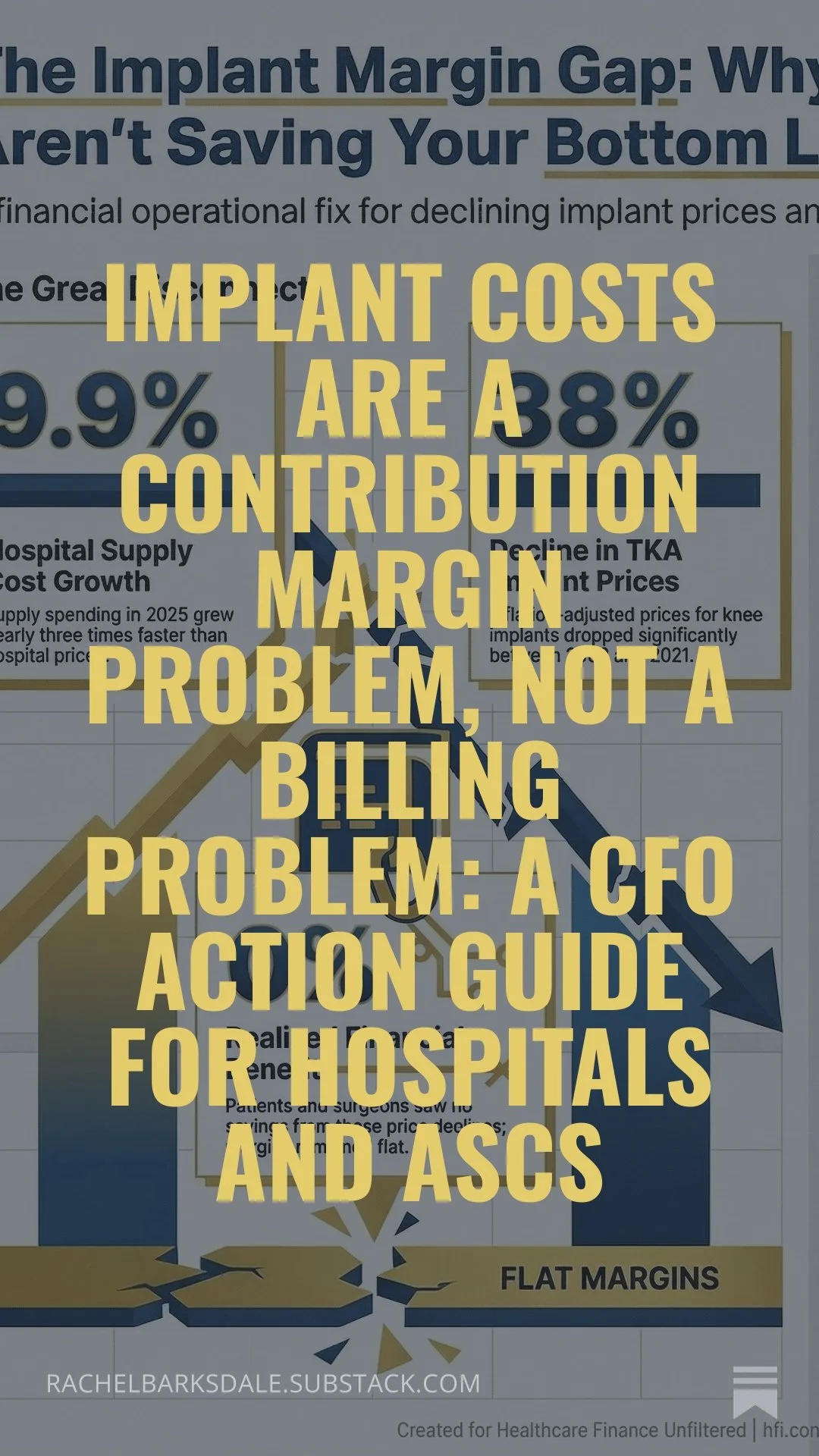 Implant Costs Are a Contribution Margin Problem, Not a Billing Problem: A CFO Action Guide for Hospitals and ASCs